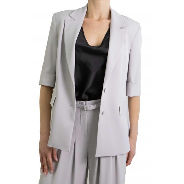 Blazer monopetto maniche corte spacchi laterali Imperial